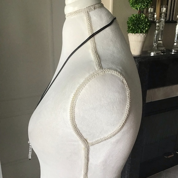 LAST 1! NEW Dragonfly Statement Necklace Movable Wings Gardener Black Cord Lucky - Picture 16 of 16